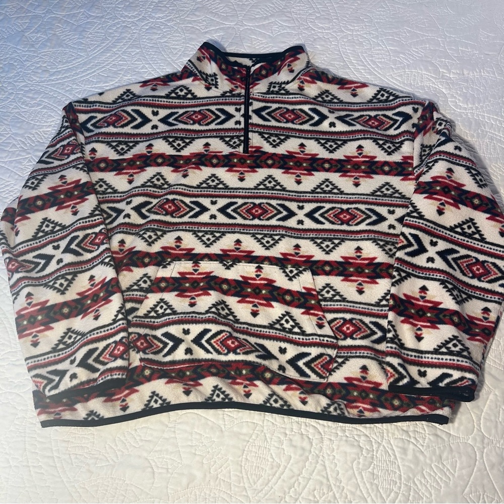 🩷No Boundaries Aztec Fleece woman’s XXL/2XG Pullover